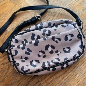 Animal Printed Mini Shoulder Bag
